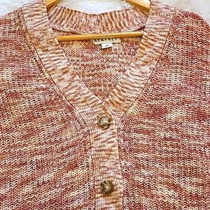 Ava Viv, oversized knitted button-up sweater
